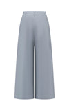 SWAYING/KNIT cotton wide-leg pants SW24SS3B60 gray blue